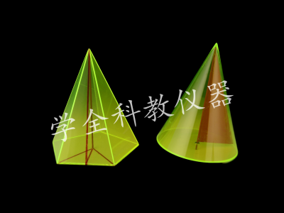 六邊三角形轉動圓柱三角形教具幾何模型