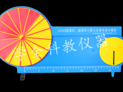 圓面積、圓周率計算公式推導(dǎo)演示模型